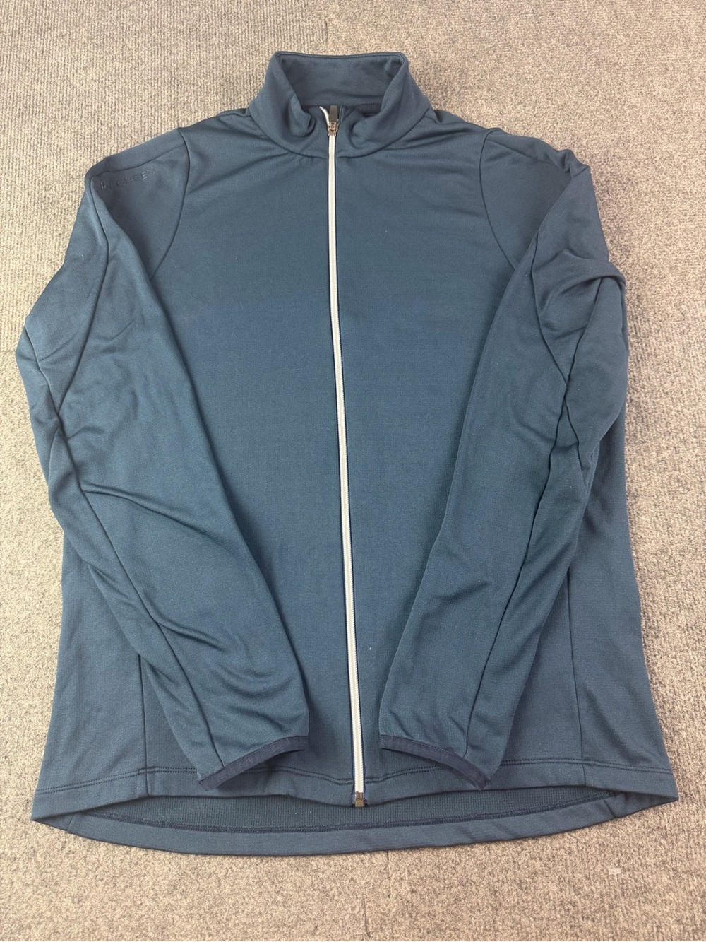 Galvin Green Mens Polyester Blend Full Zip Golf Sweatshirt Size L Bue